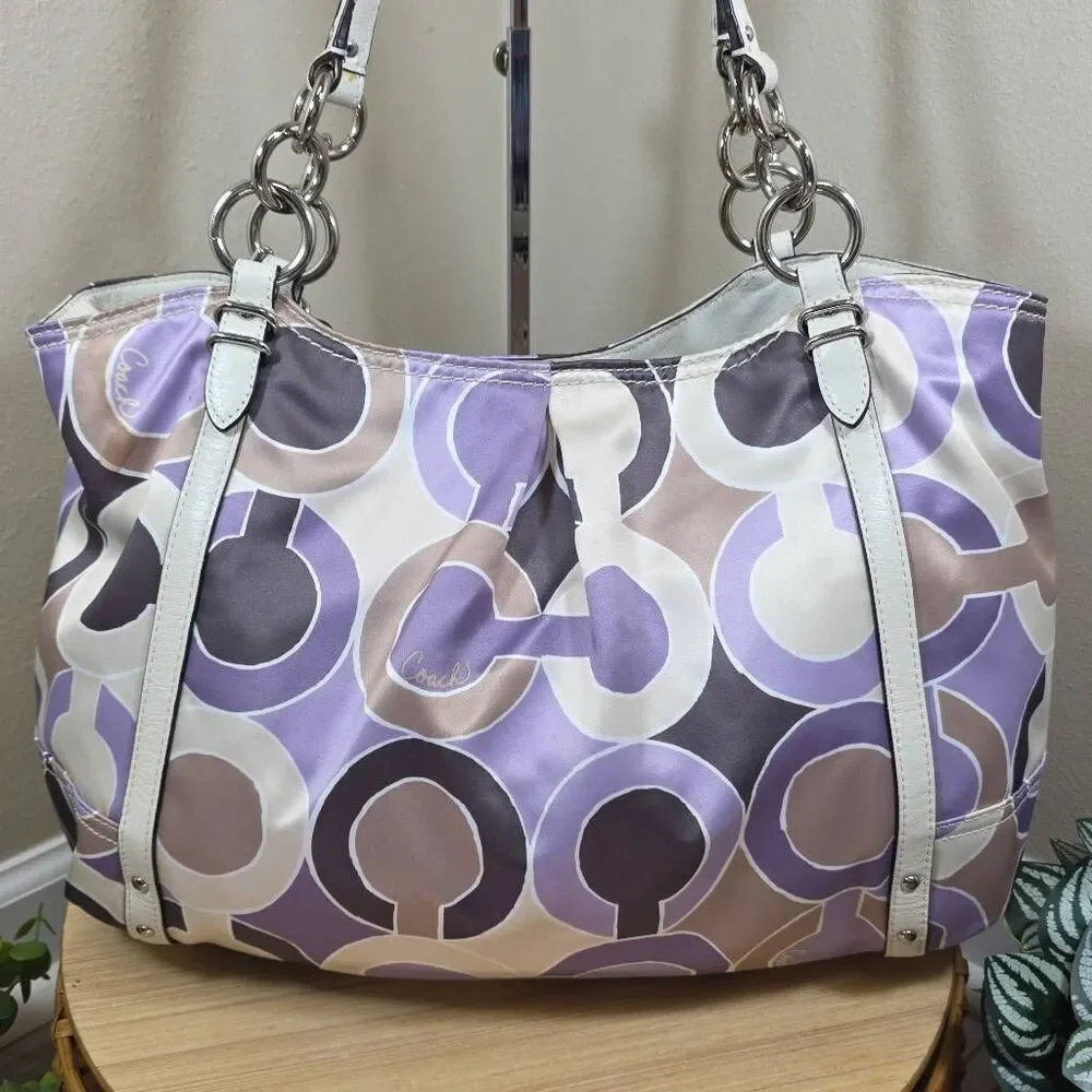 Coach Alexander Op Art Tote and Wallet